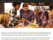 Tablet Screenshot of habitator.com